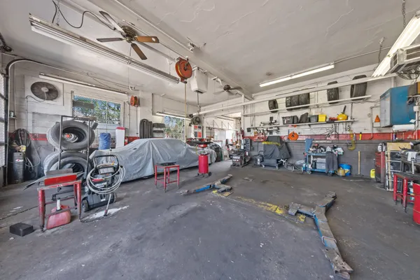 a view of storage and utility room