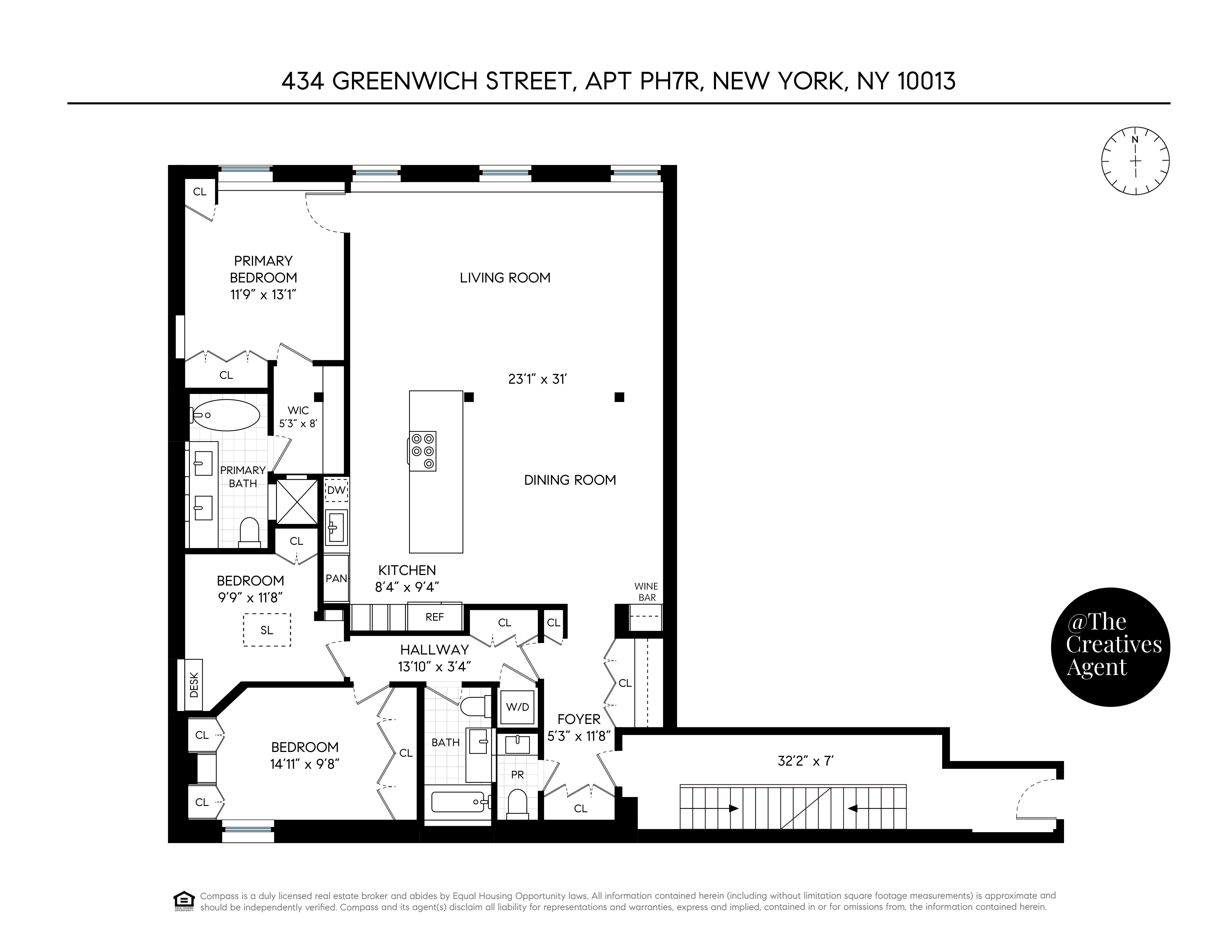 434 Greenwich Street, Unit PH7R Manhattan, NY 10013 - Photo 4 of 4