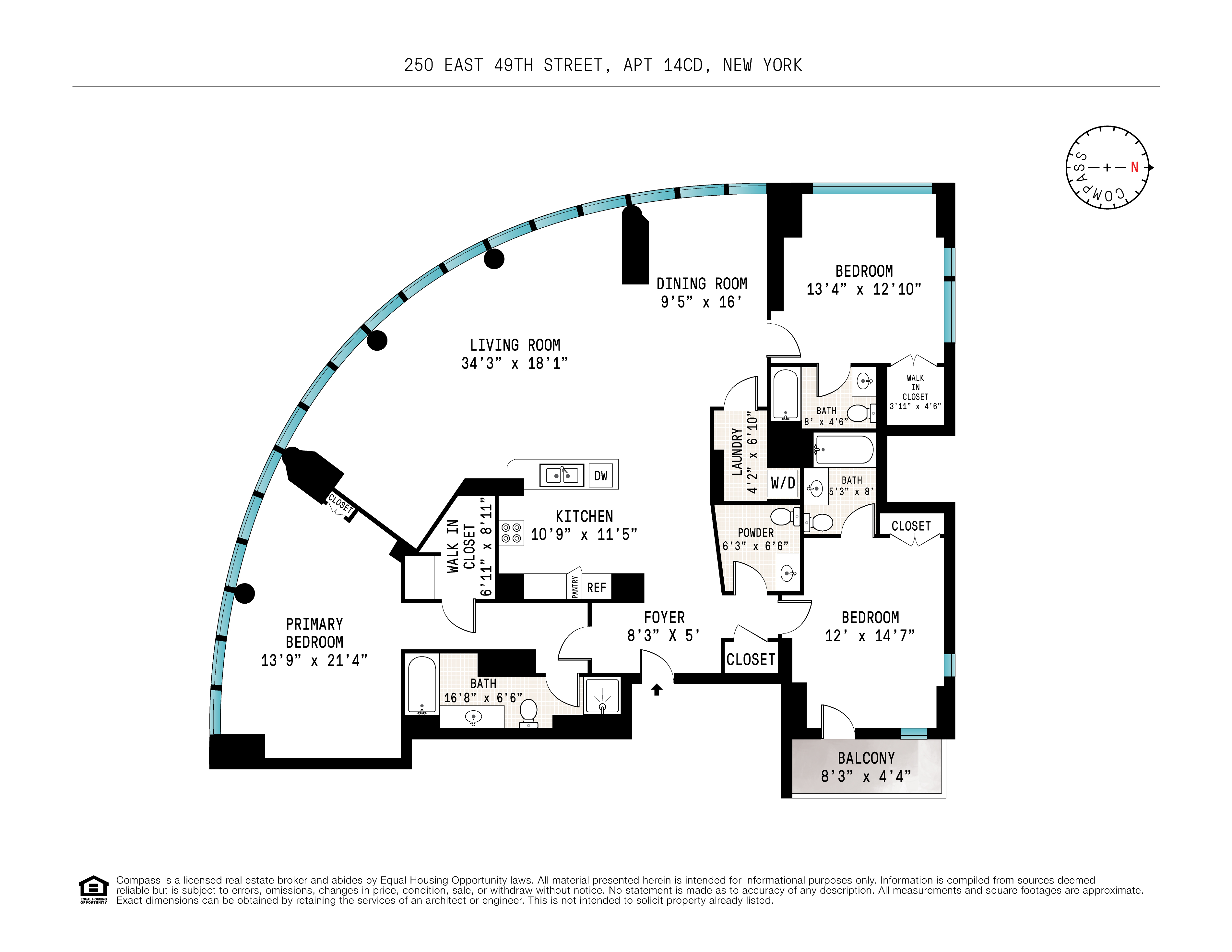 250 East 49th Street, Unit 14CD Manhattan, NY 10017 - Photo 8 of 8 Gallery Image 8