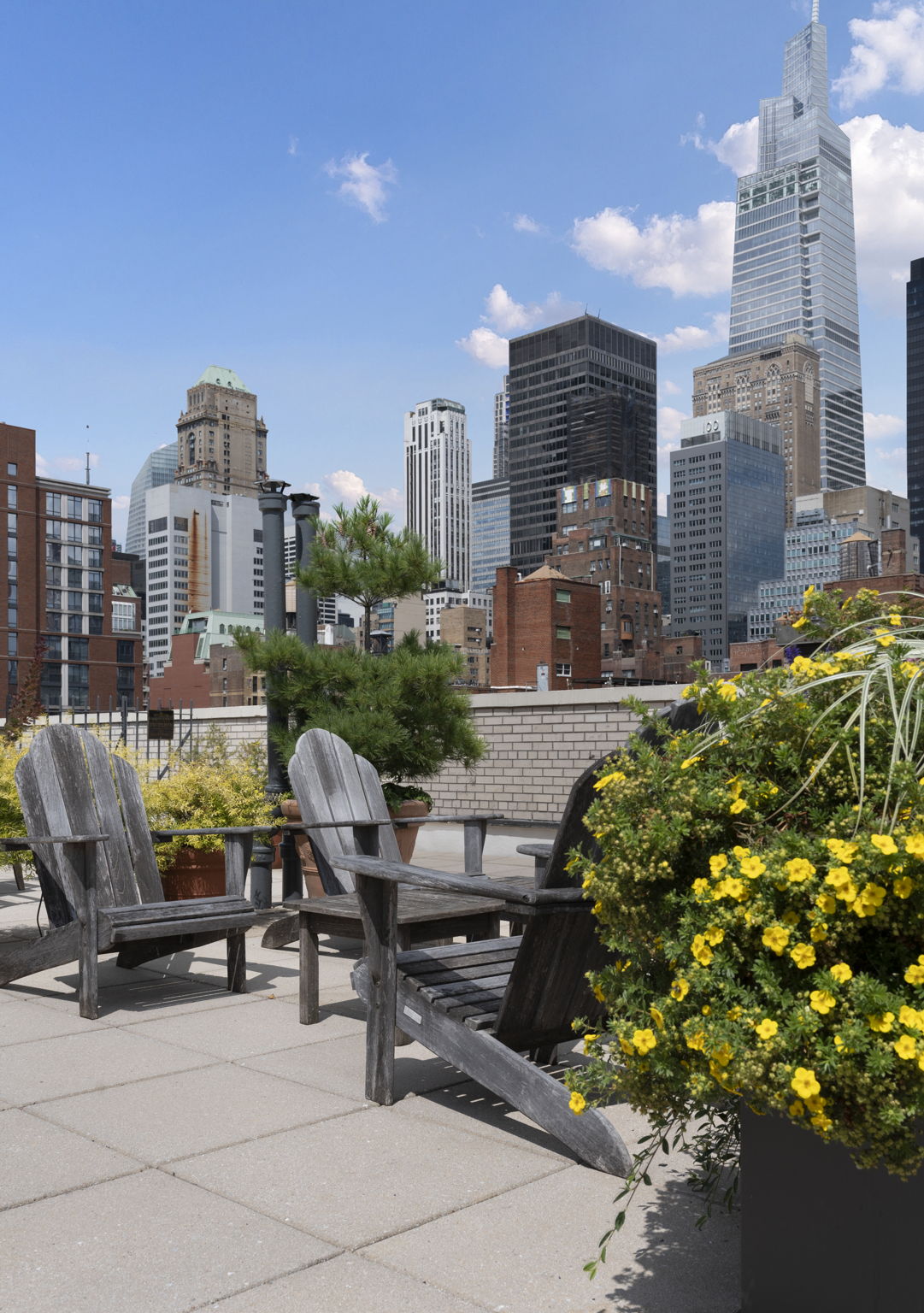 136 East 36th Street, Unit 5D Manhattan, NY 10016 - Photo 10 of 13 a view of a terrace with sitting area