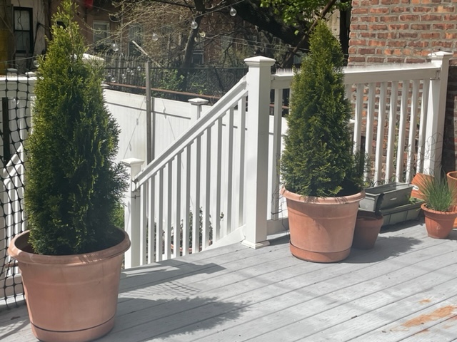 250 57th Street Brooklyn, NY 11220 - Photo 15 of 15 a view of a small house with potted plants