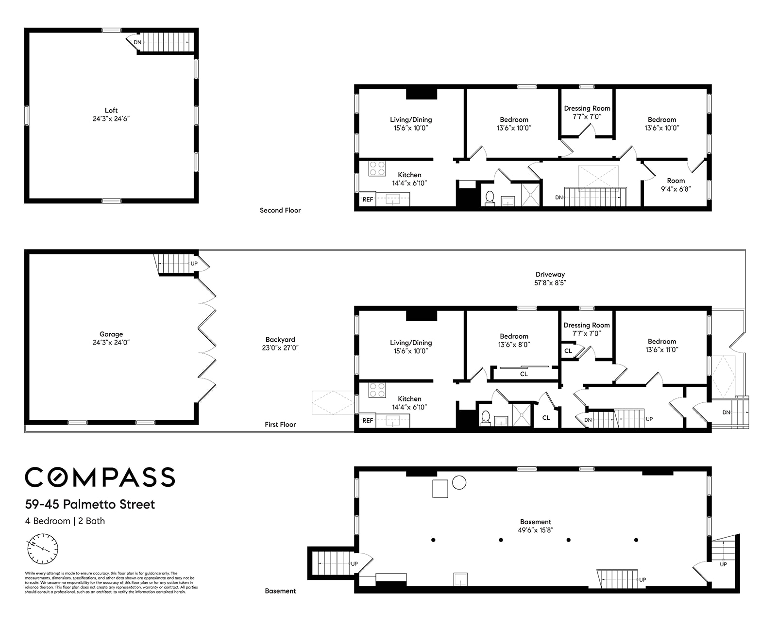 59-45 Palmetto Street Queens, NY 11385 - Photo 25 of 25 a black and white photo of a black and white photo