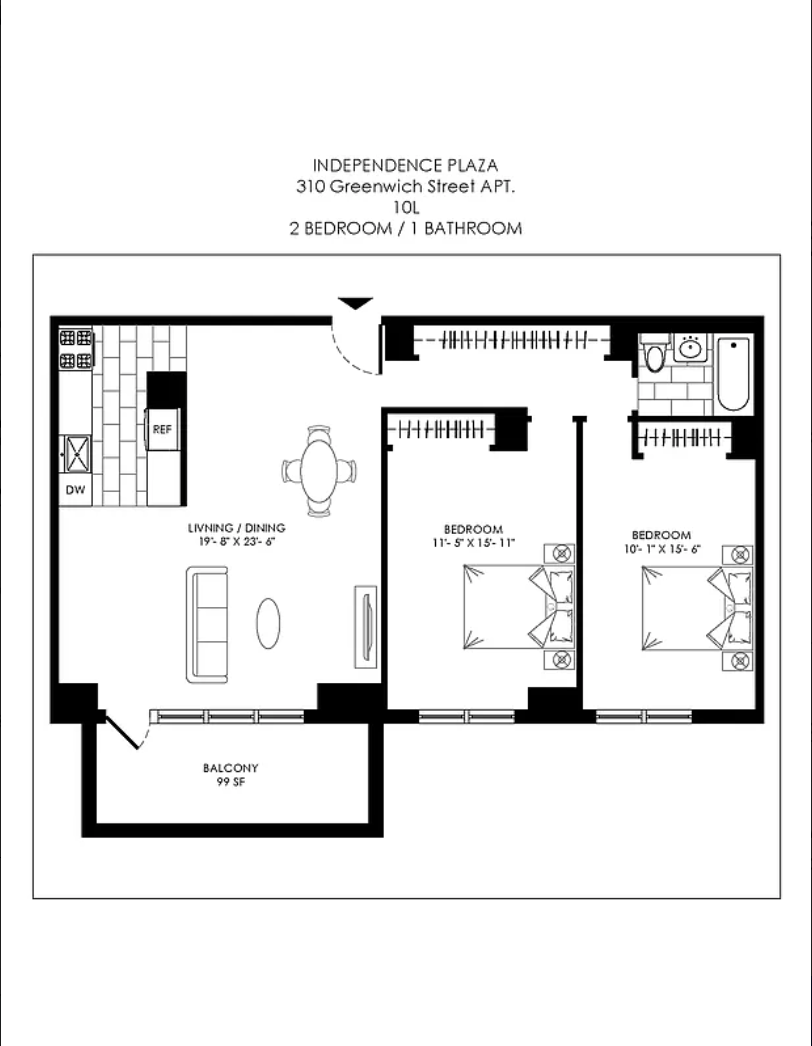 310 Greenwich Street, Unit 10L Manhattan, NY 10013 - Photo 12 of 12
