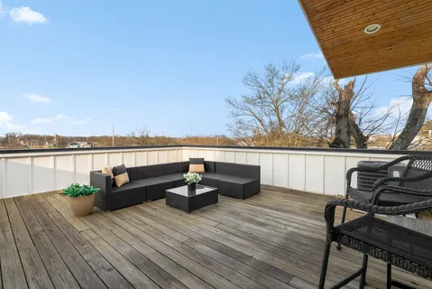 a view of outdoor space with seating space