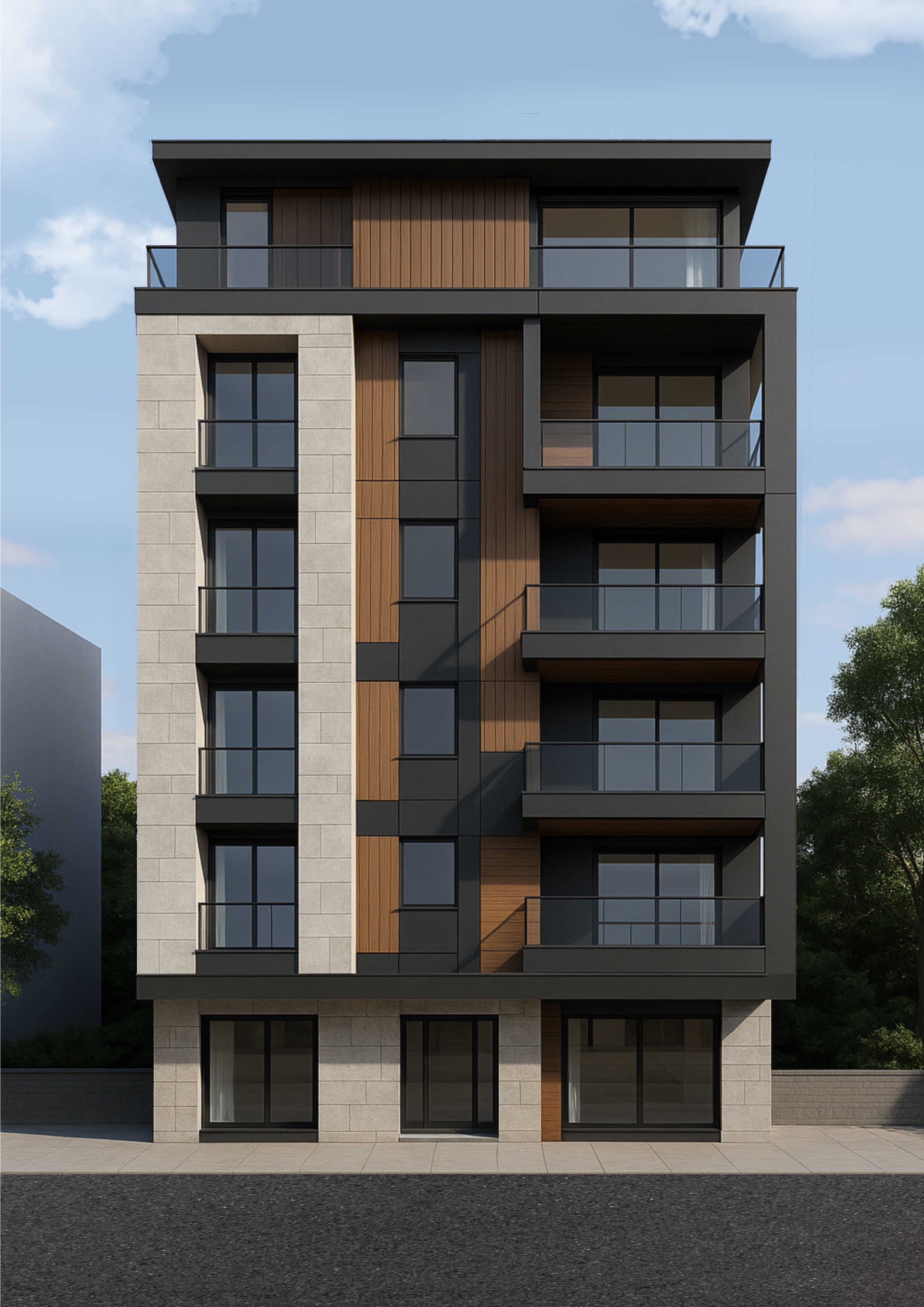 182 East 117th Street Manhattan, NY 10035 - Photo 2 of 7 a front view of a building with many windows