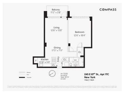 $799,000 | 245 East 87th Street, Unit 17C | Upper East Side