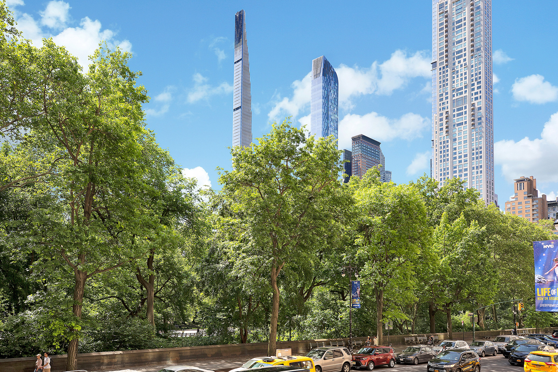 25 Central Park West, Unit 2Q Manhattan, NY 10023 - Photo 1 of 12 a view of city view