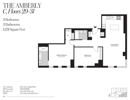 $6,995 | 120 Nassau Street, Unit 31C | Downtown Brooklyn