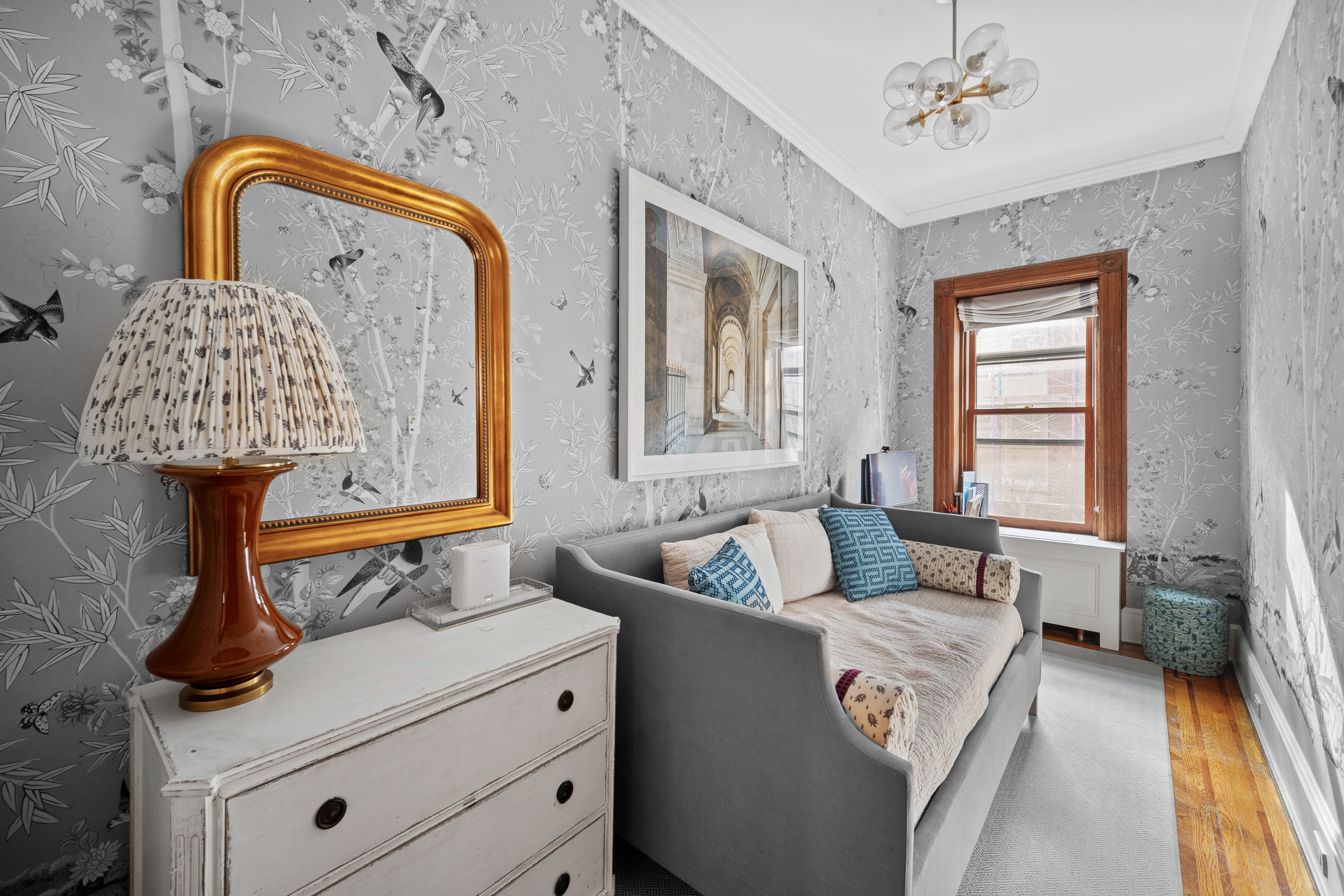 479 4th Street, Unit TRIPLEX Brooklyn, NY 11215 - Photo 14 of 17 a living room with furniture and a fireplace