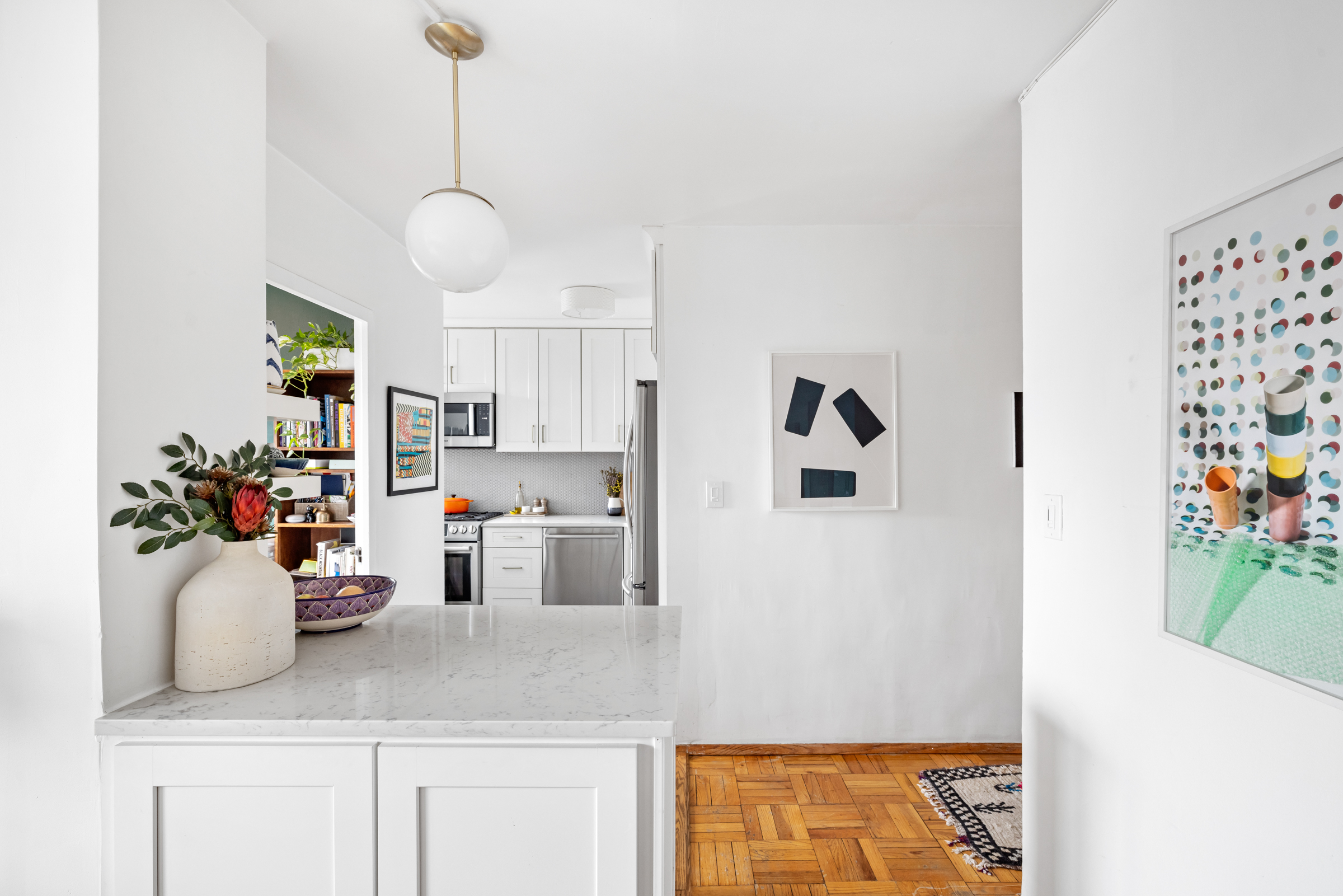 325 Clinton Avenue, Unit 7A Brooklyn, NY 11205 - Photo 4 of 13 a view of living room with furniture and toys