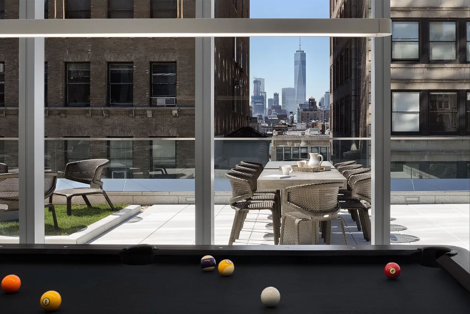 35 West 15th Street, Unit 14D Manhattan, NY 10011 - Photo 15 of 20 a view of swimming pool with chairs