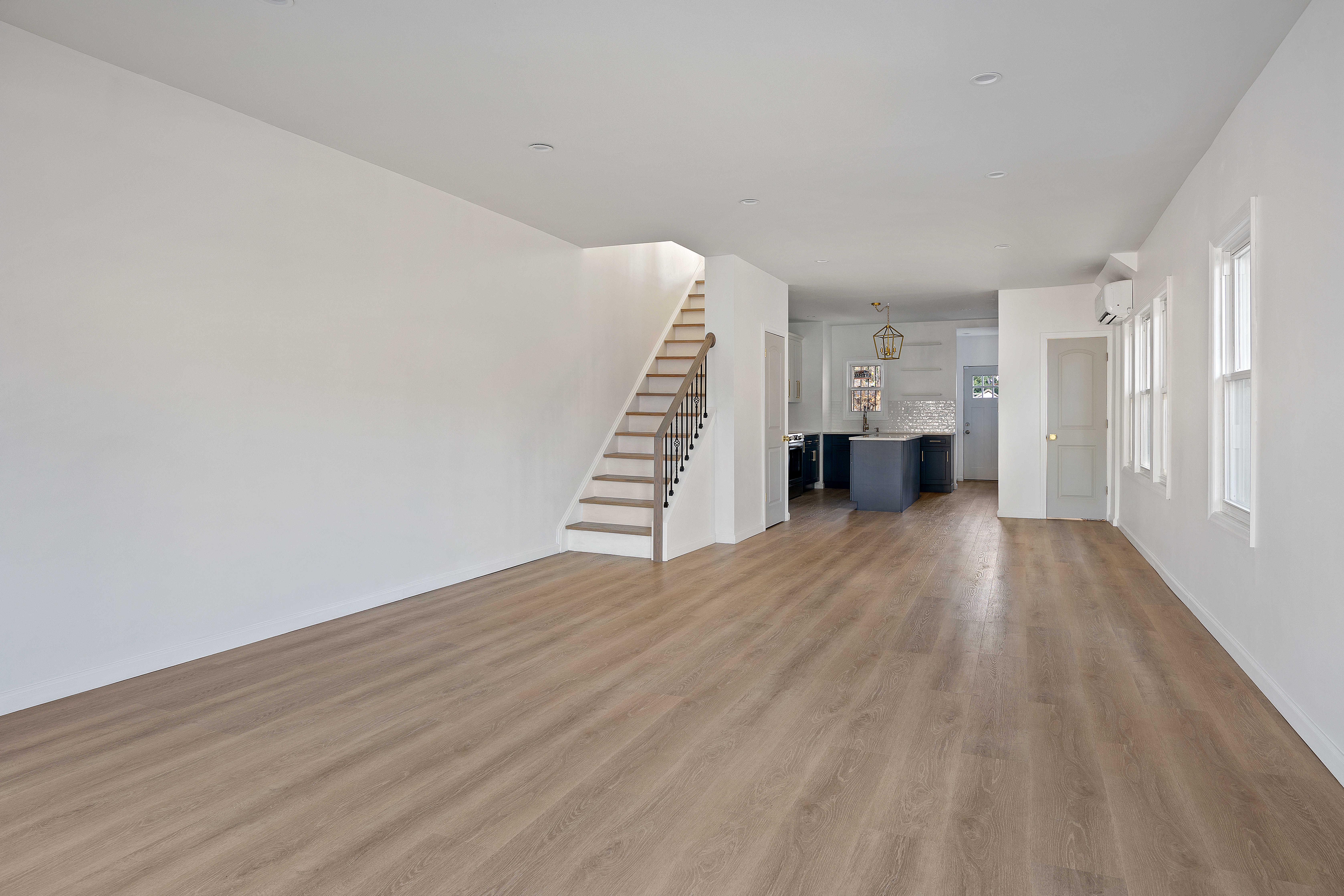 3810 Farragut Road, Unit 1 Brooklyn, NY 11210 - Photo 5 of 13 a view of empty room with wooden floor
