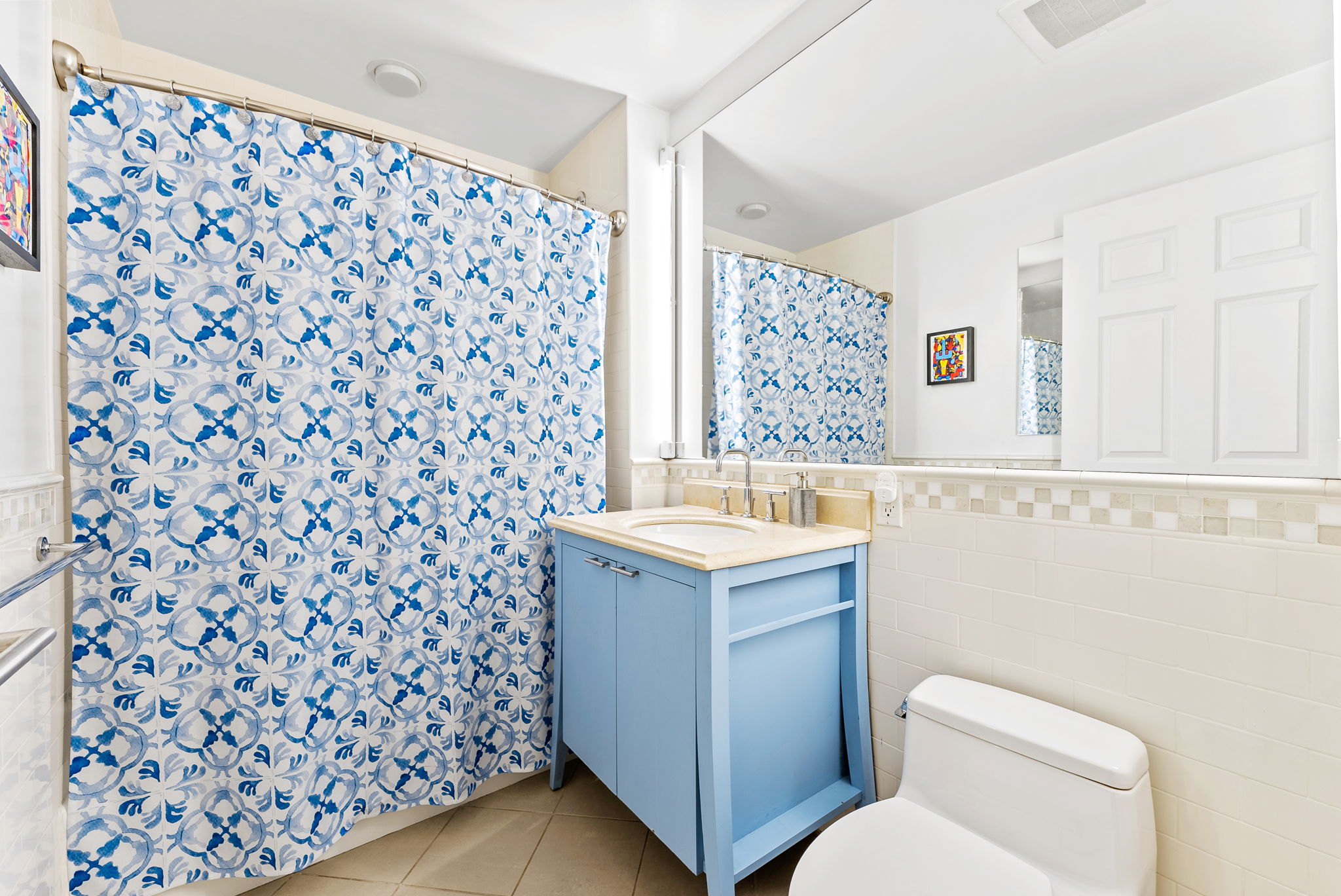 106 West 116th Street, Unit 2A Manhattan, NY 10026 - Photo 11 of 16 a bathroom with a toilet and a sink