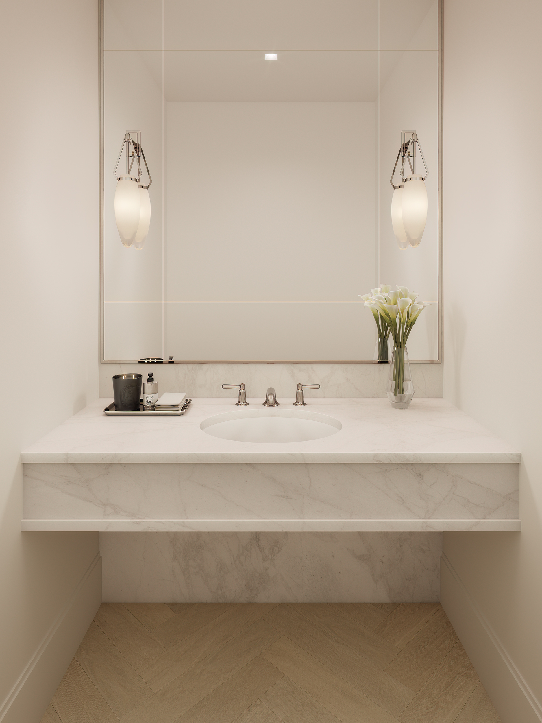 255 East 77th Street, Unit 23A Manhattan, NY 10075 - Photo 6 of 25 a bathroom with a sink