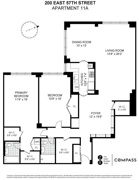$1,250,000 | 200 East 57th Street, Unit 11A | Midtown East