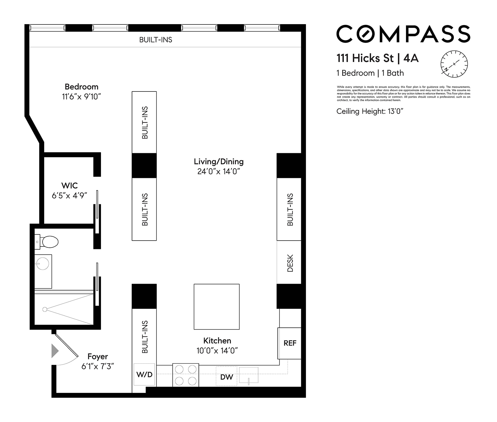 111 Hicks Street, Unit 4A Brooklyn, NY 11201 - Photo 11 of 11 unknown