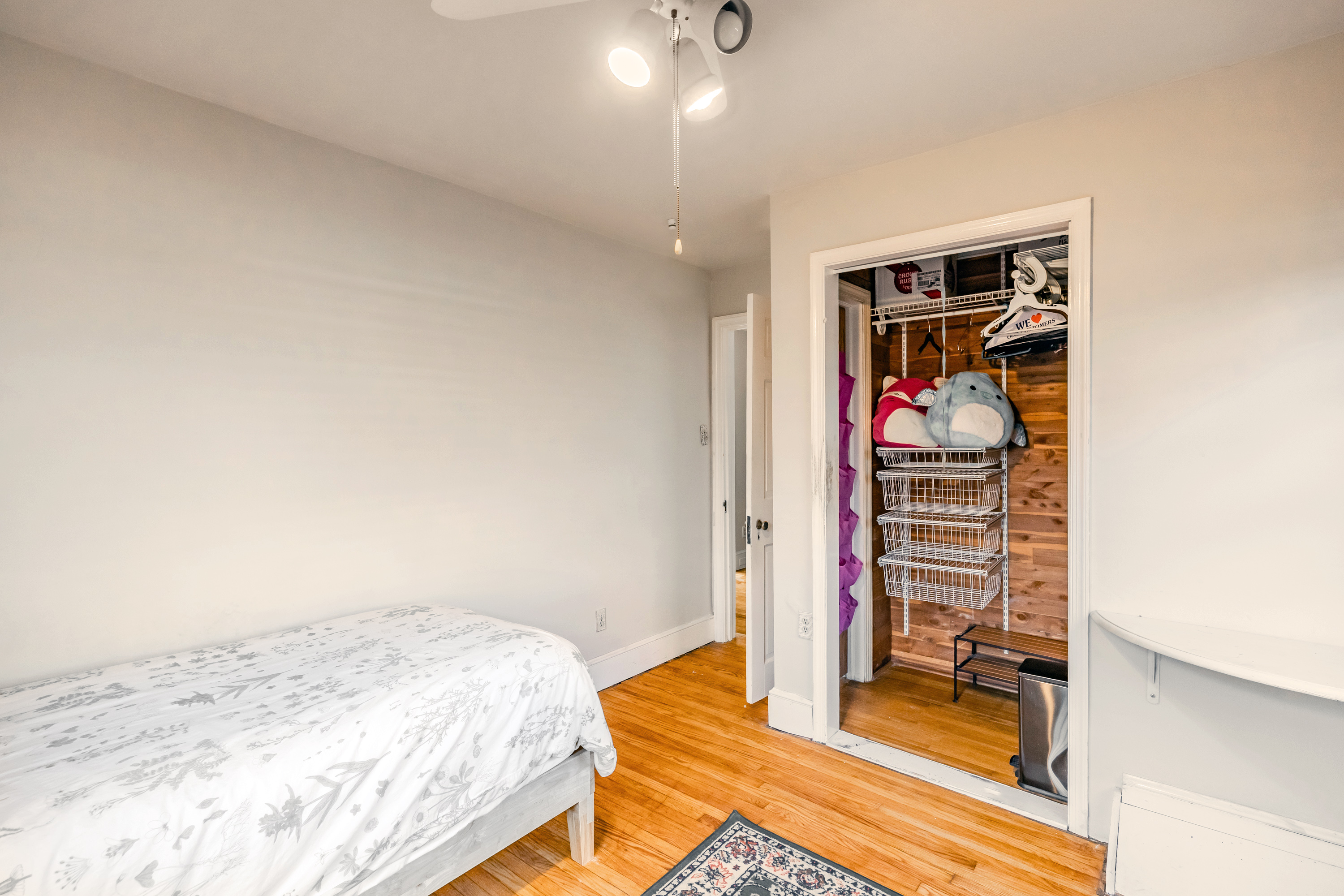 14 Decatur Road Havertown, PA 19083 - Photo 29 of 43 a bedroom with a bed and a walk in closet