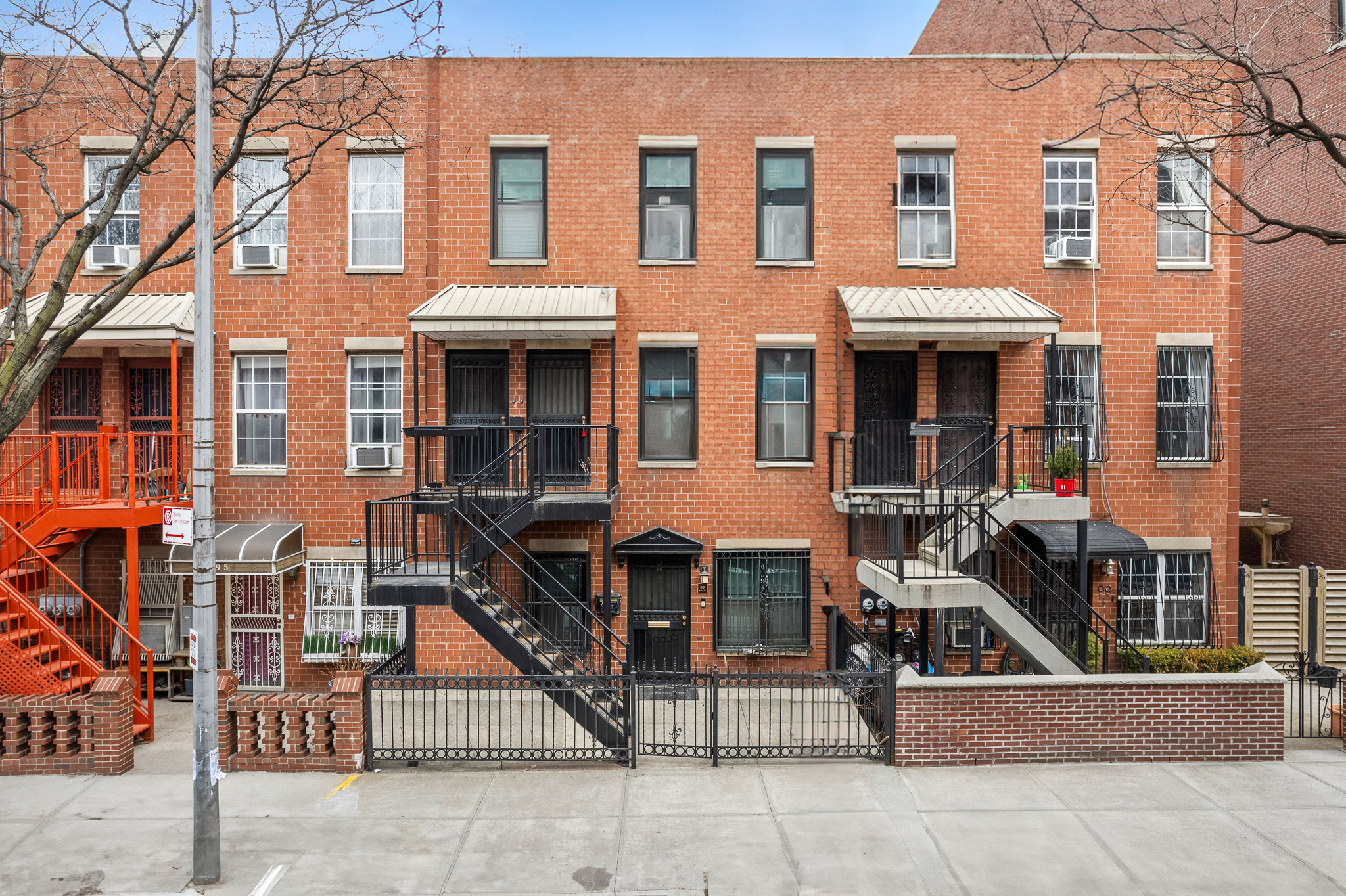 97 Baltic Street, Unit 3 Brooklyn, NY 11201 - Photo 1 of 9 front view of a brick house with large windows