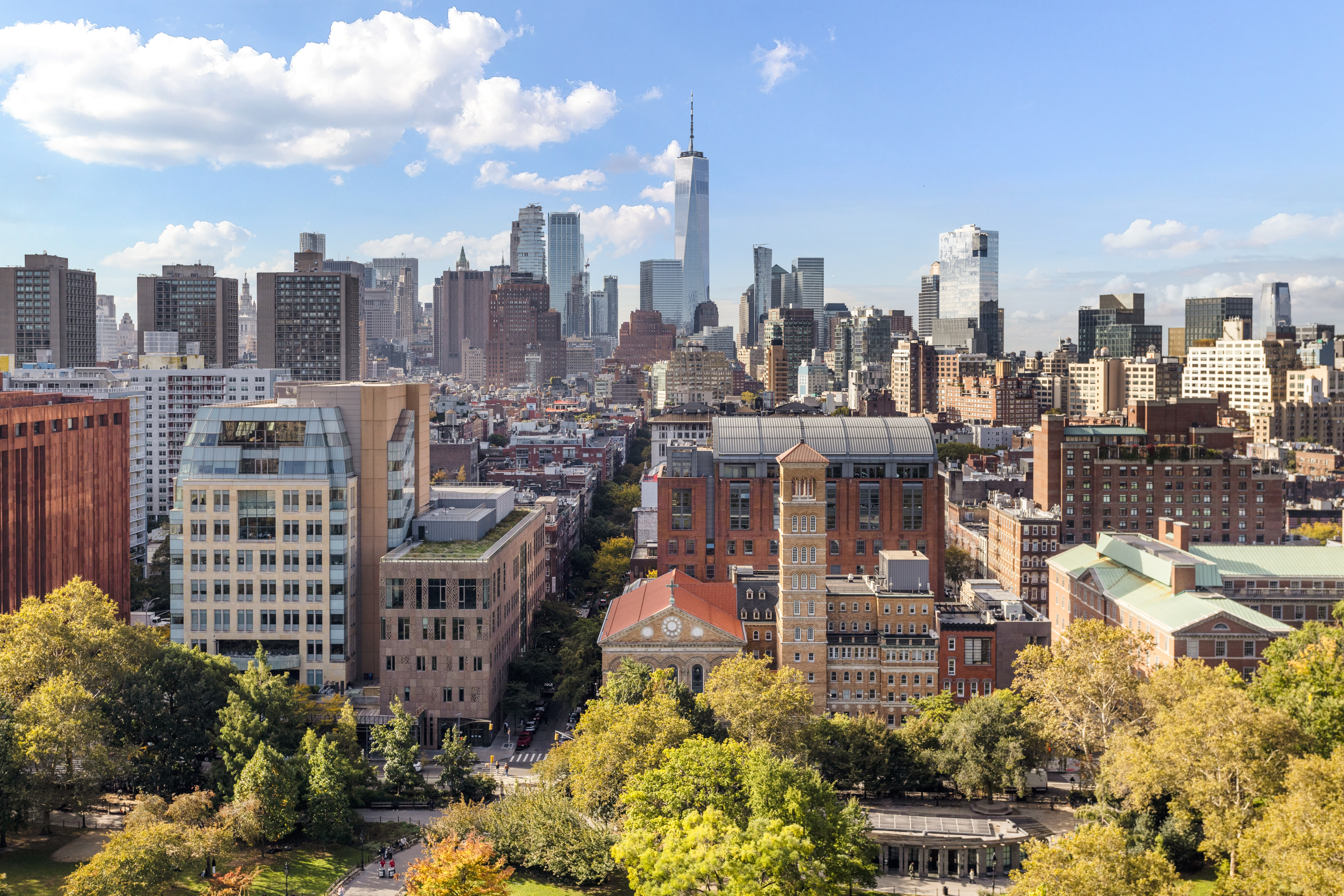 2 5th Avenue, Unit PHDF Manhattan, NY 10011 - Photo 19 of 24 a city view with tall buildings