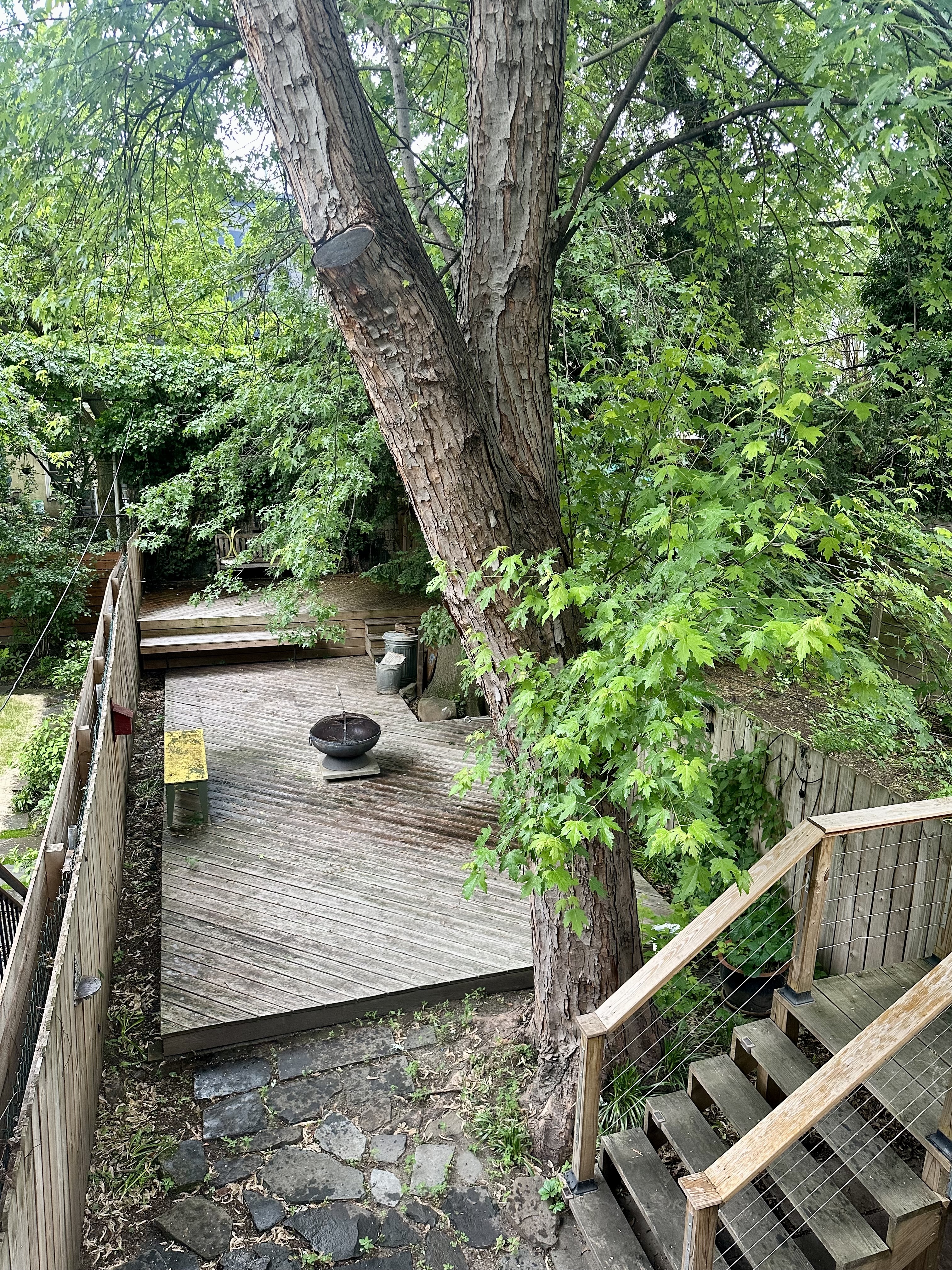 446 Sackett Street Brooklyn, NY 11231 - Photo 5 of 15 a view of a backyard with sitting area