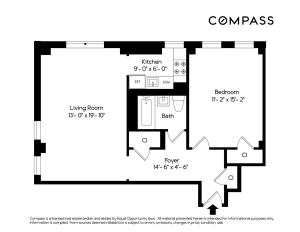 $1,300,000 | 201 West 16th Street, Unit 4B | Chelsea