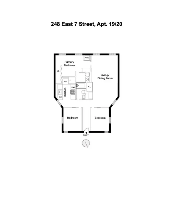 $1,300,000 | 248 East 7th Street, Unit 19/20 | East Village