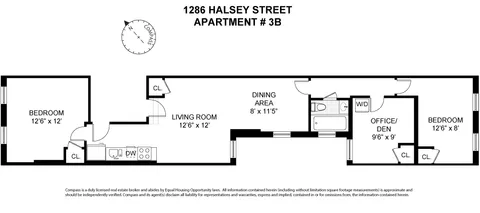 $680,000 | 1286 Halsey Street, Unit 3B | Bushwick