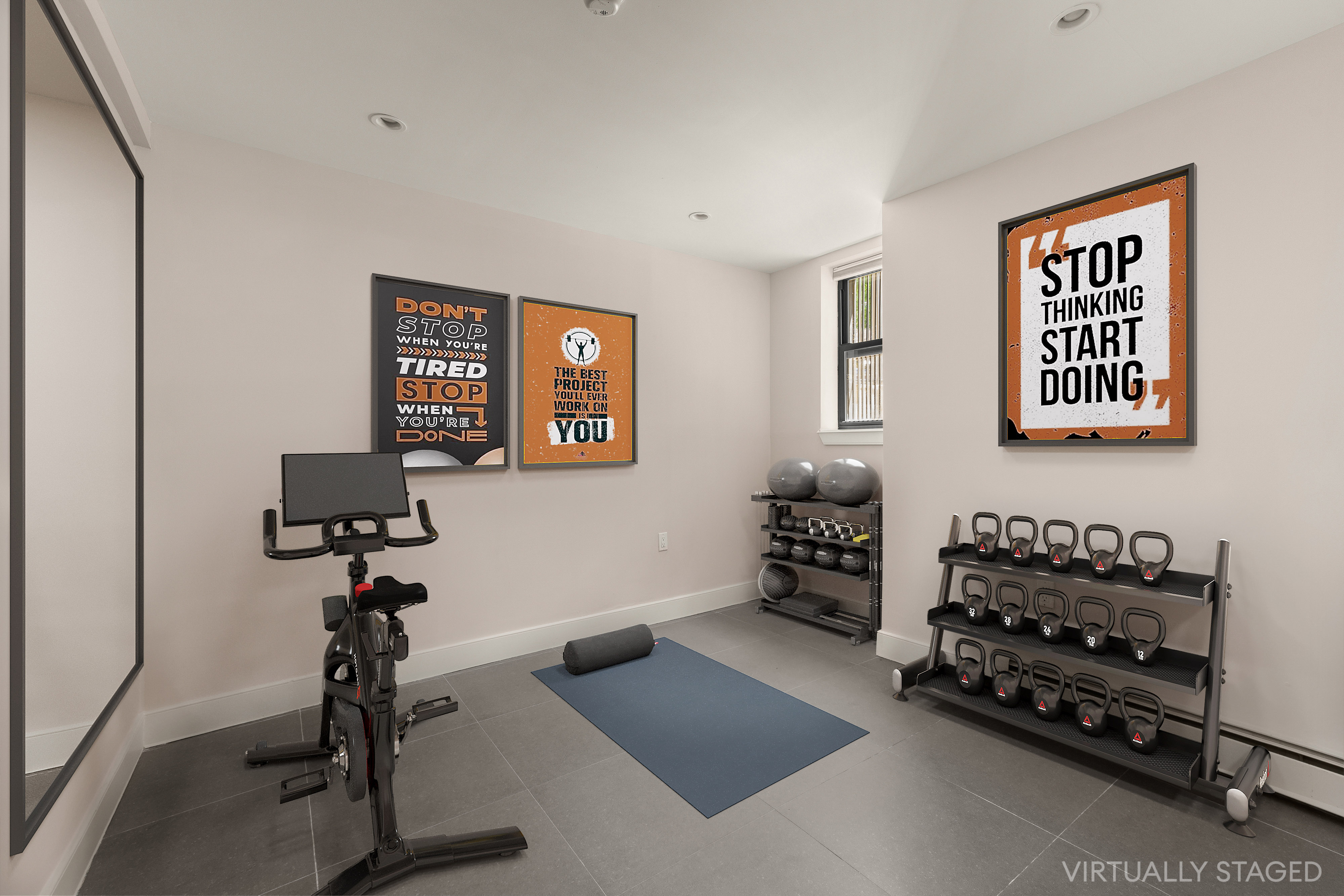 71 Irving Place, Unit 1 Brooklyn, NY 11238 - Photo 11 of 14 a room with furniture and a window