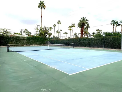 a view of a tennis court