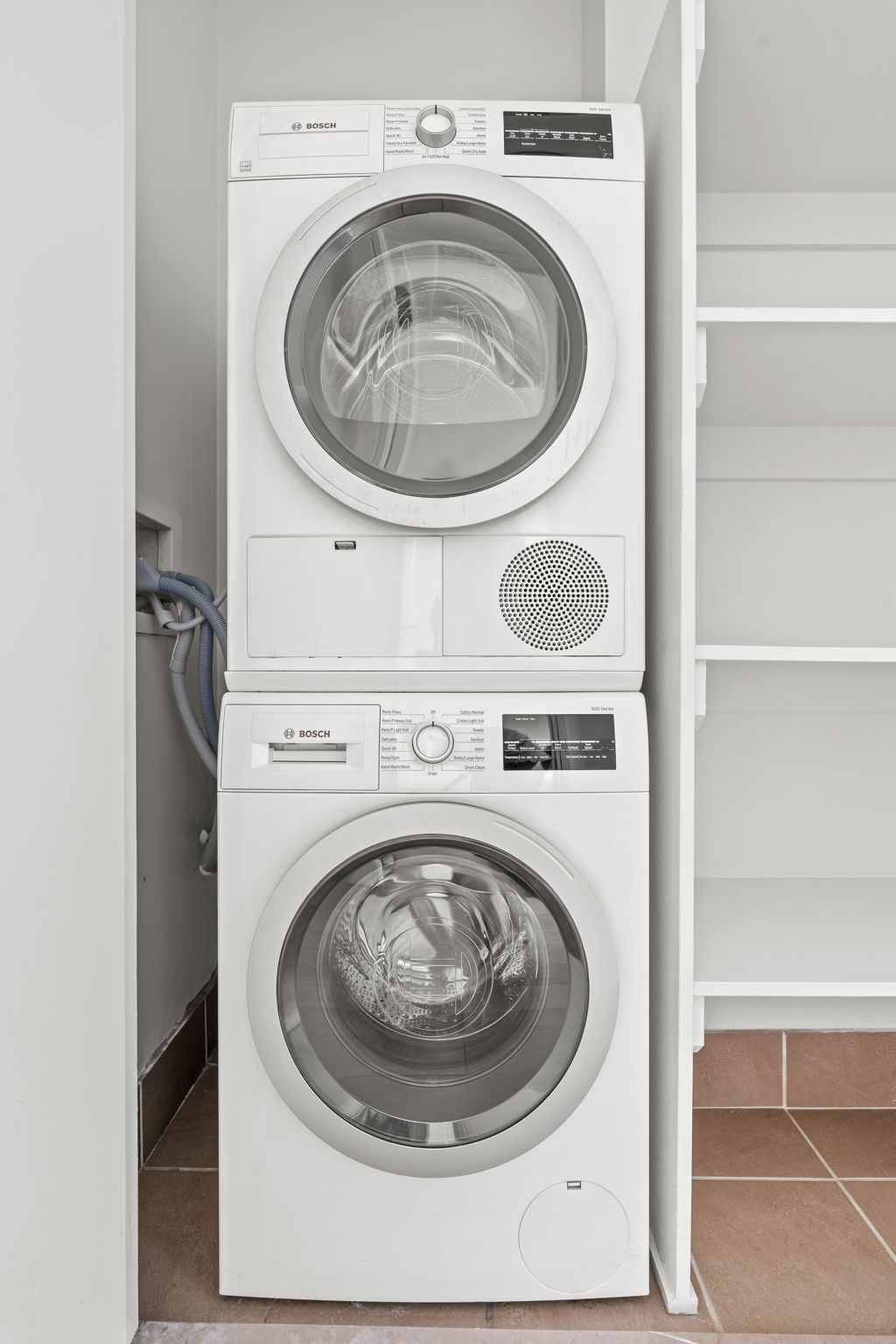 545 West 110th Street, Unit 5A Manhattan, NY 10025 - Photo 8 of 20 a utility room with dryer and washer