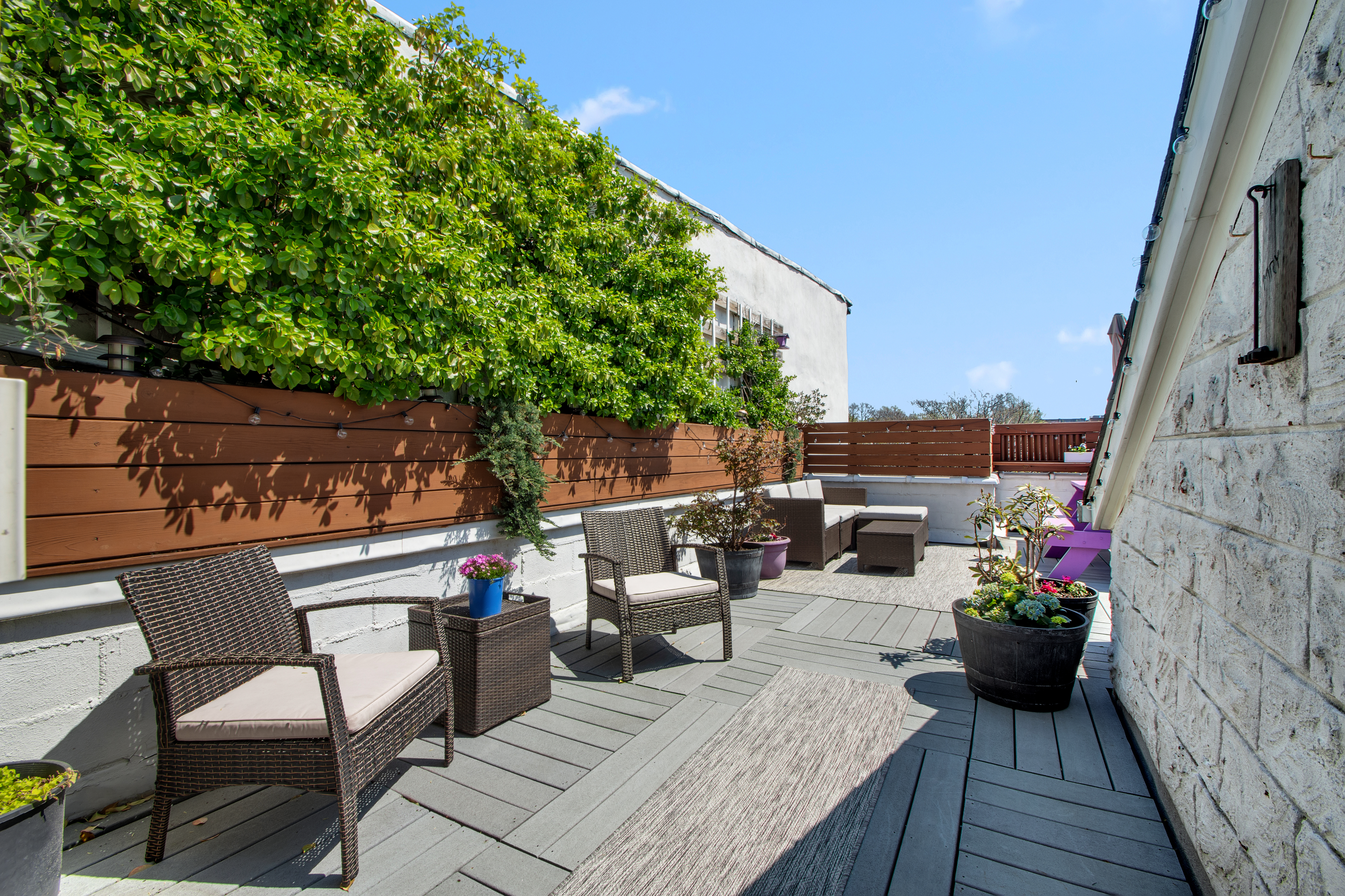594 6th Avenue, Unit 3 Brooklyn, NY 11215 - Photo 6 of 11 a view of a roof deck with furniture