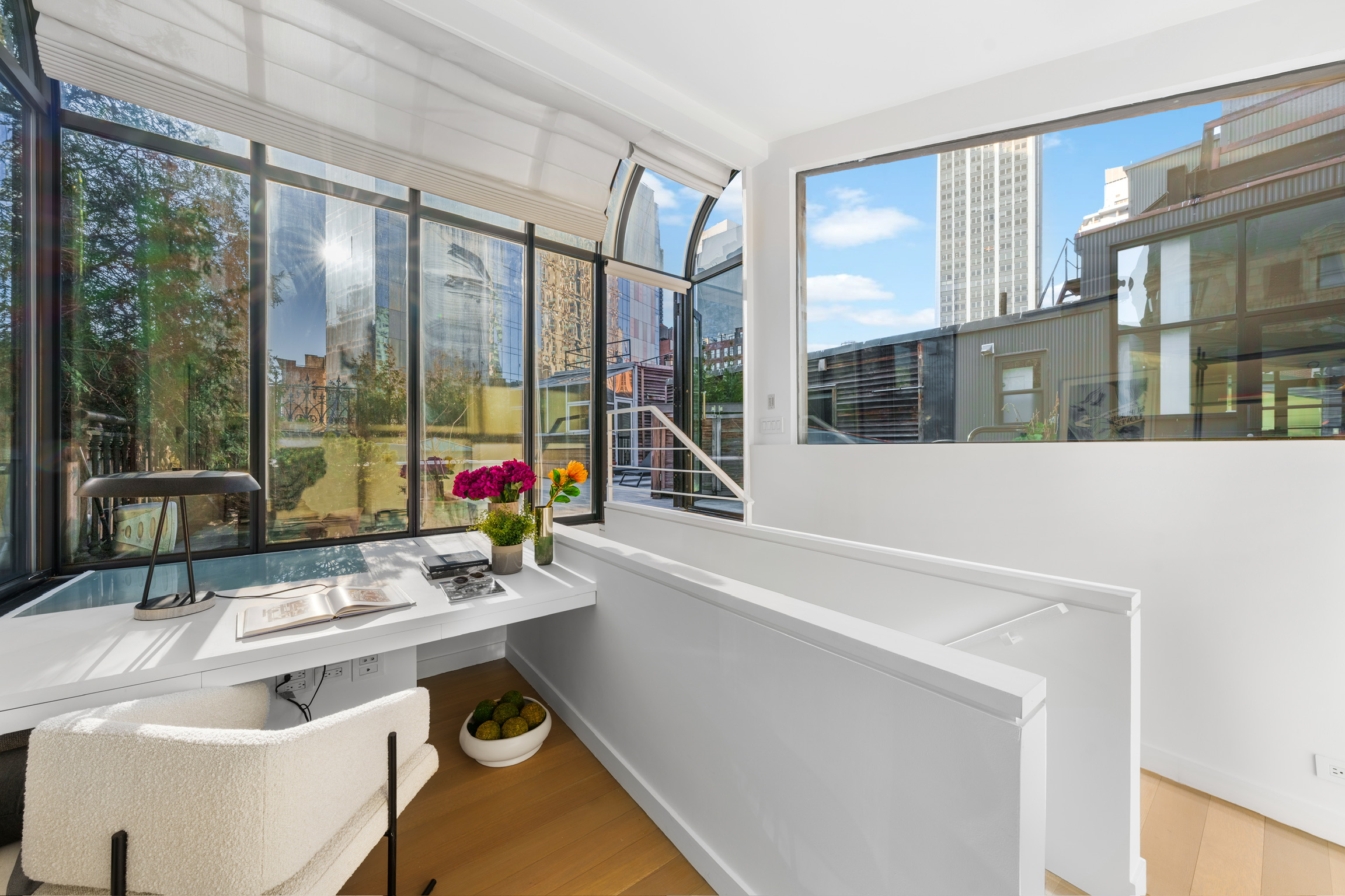 1200 Broadway, Unit PH89 Manhattan, NY 10001 - Photo 33 of 47 a living room with furniture and a large window