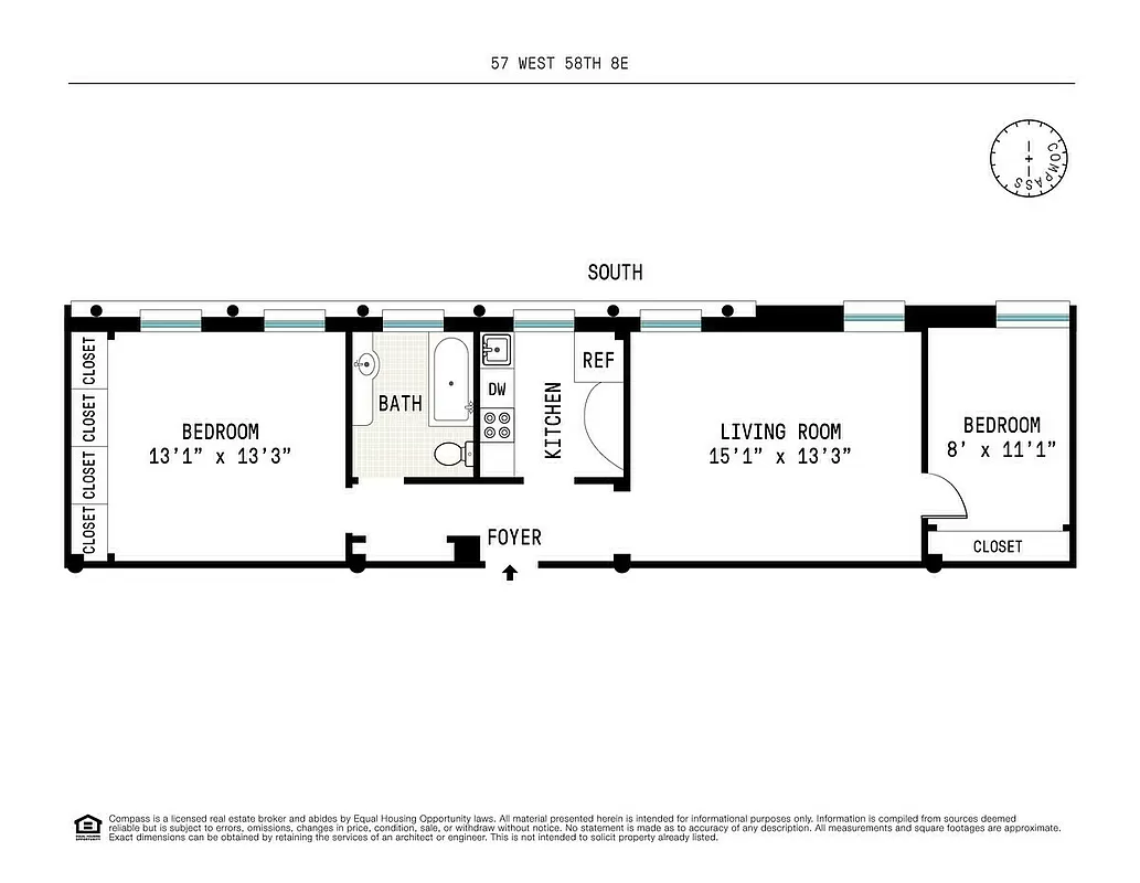 57 West 58th Street, Unit 8E Manhattan, NY 10019 - Photo 8 of 8