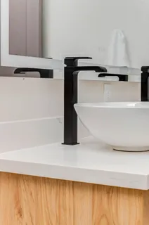 a close view of appliances