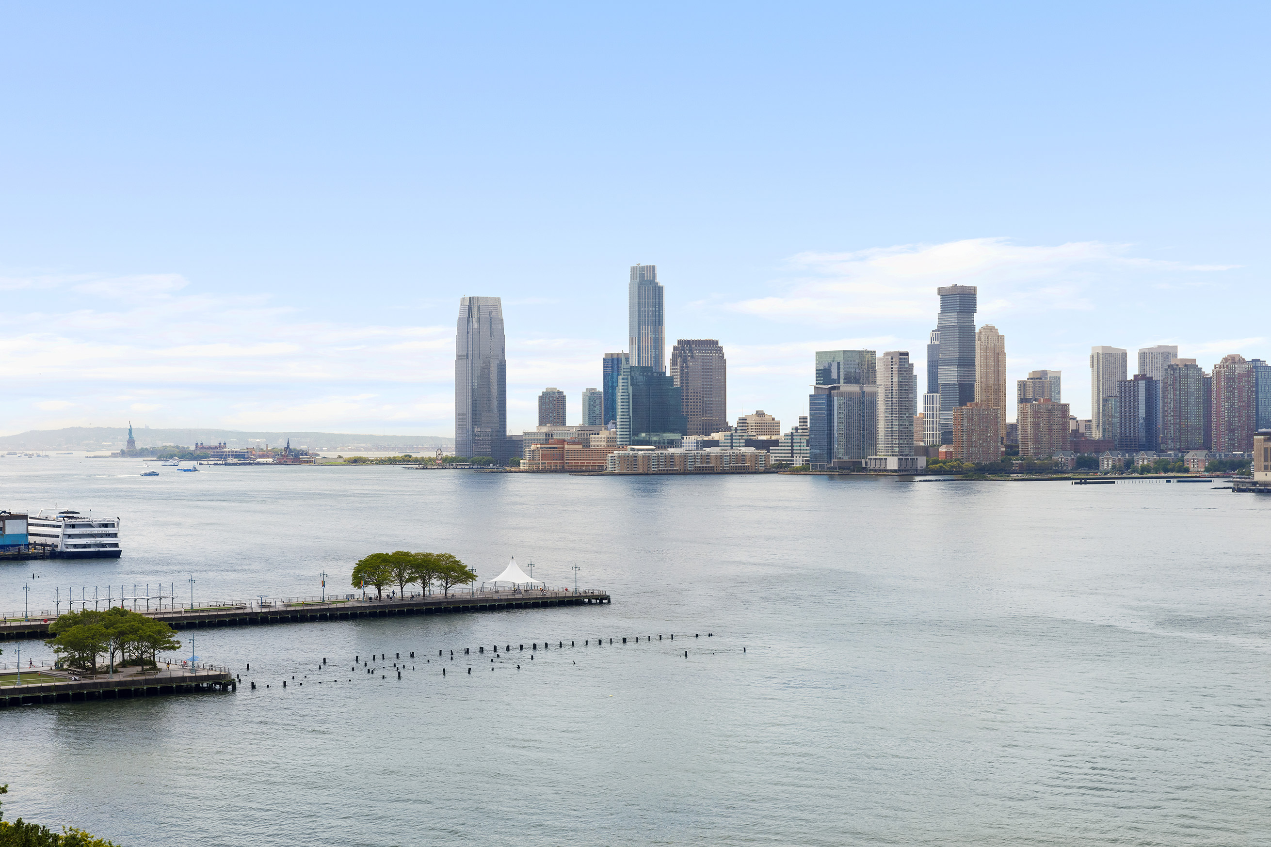 400 West 12th Street, Unit 12C Manhattan, NY 10014 - Photo 23 of 24 a view of a city with ocean