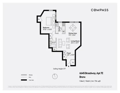 $170,000 | 6645 Broadway, Unit 7E | North Riverdale