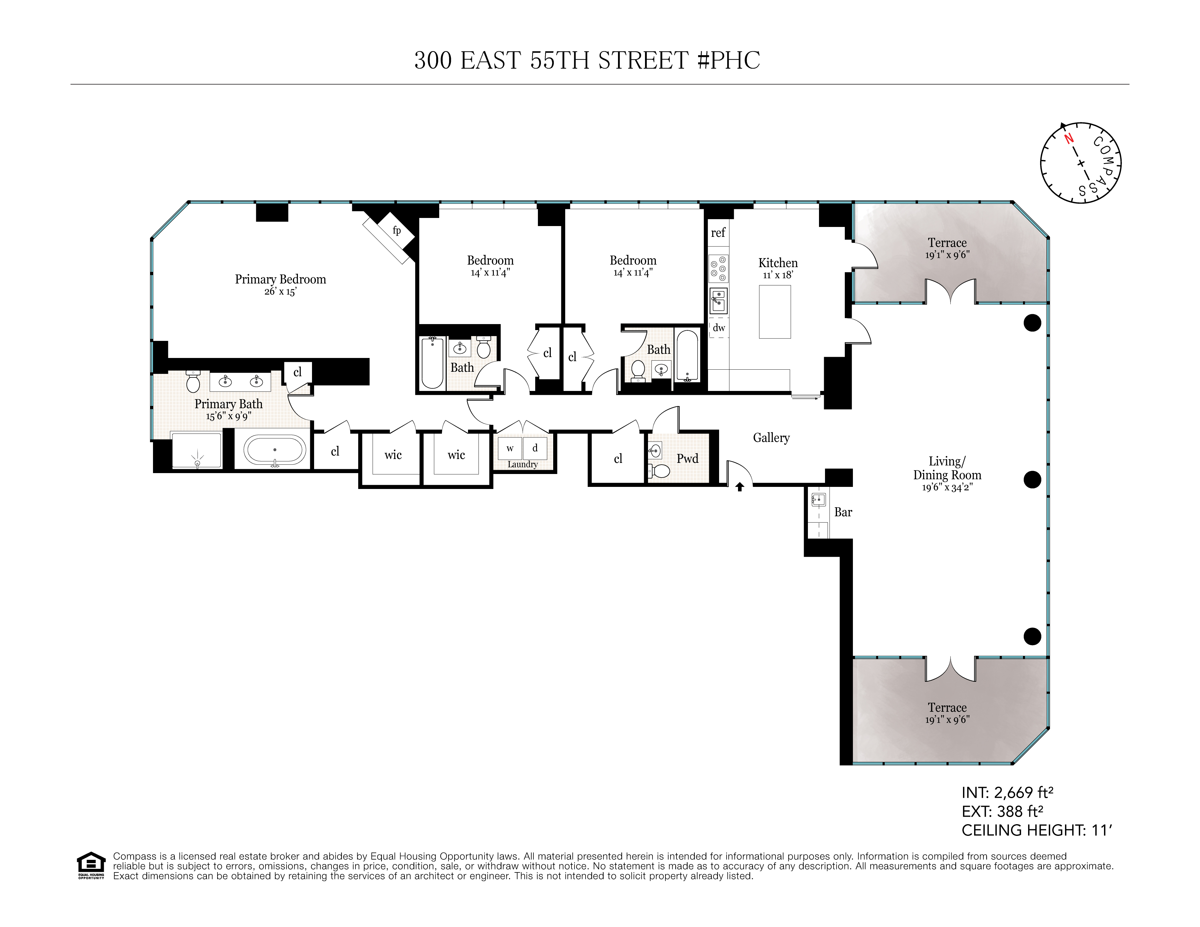 300 East 55th Street, Unit PH1C Manhattan, NY 10022 - Photo 20 of 20