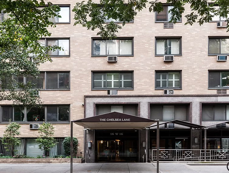 16 West 16th Street, Unit 3FS Manhattan, NY 10011 - Photo 8 of 12 a view of building with large windows