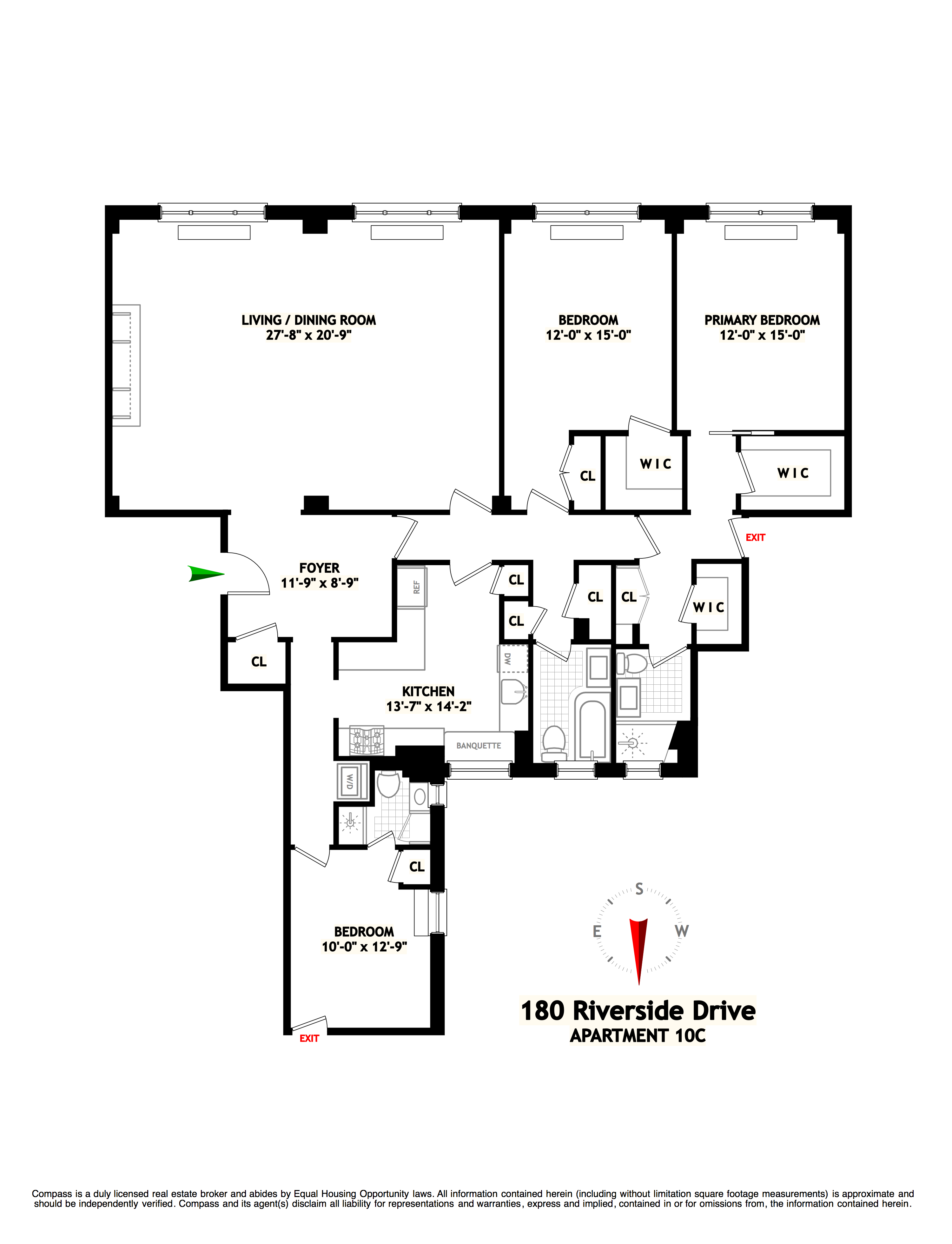 180 Riverside Drive, Unit 10C Manhattan, NY 10024 - Photo 16 of 16