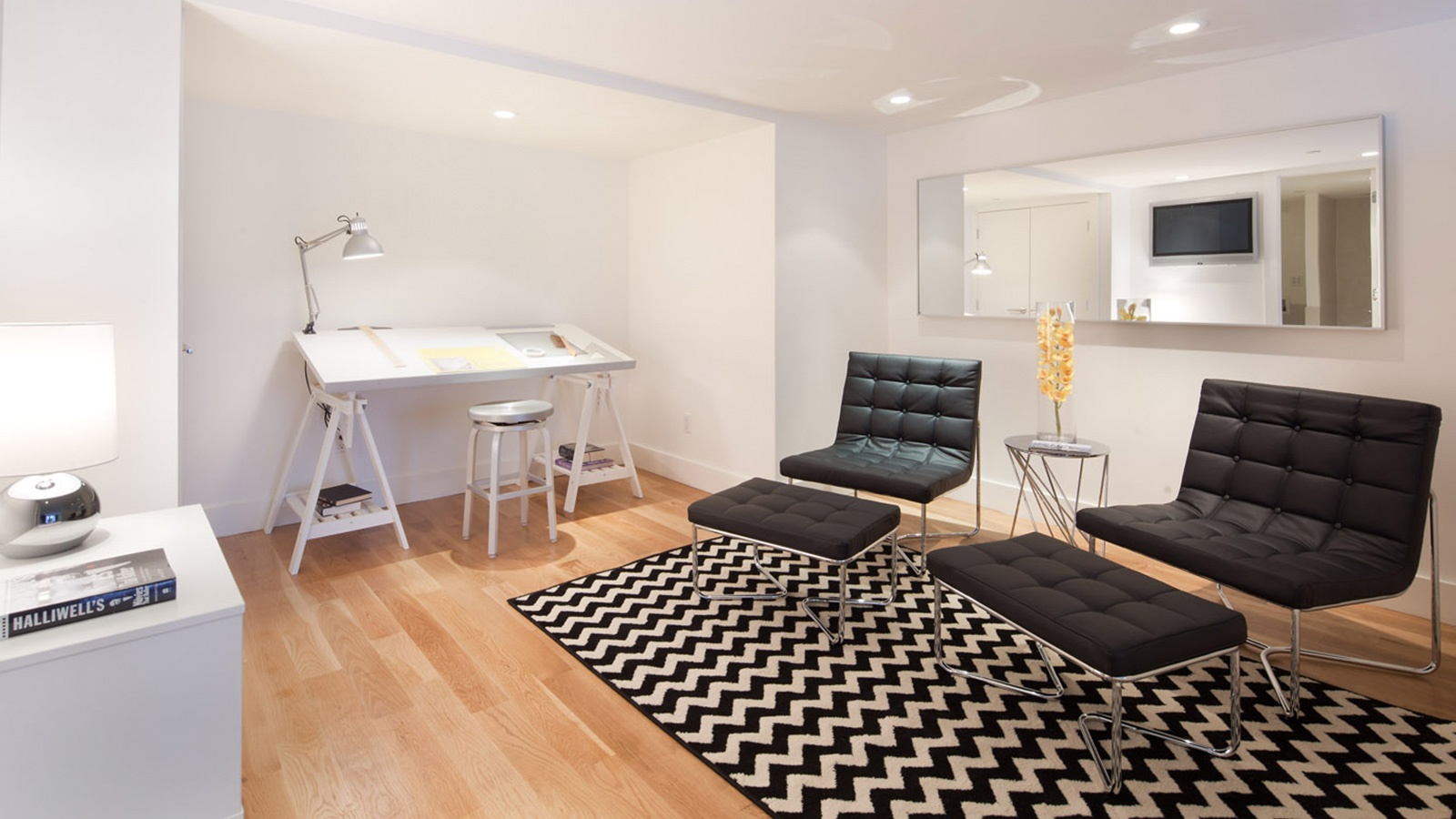 105 Grand Avenue, Unit 4L Brooklyn, NY 11205 - Photo 6 of 10 a living room with furniture