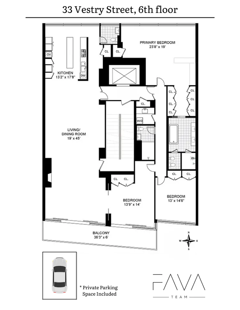 $9,975,000 | 33 Vestry Street | TriBeCa