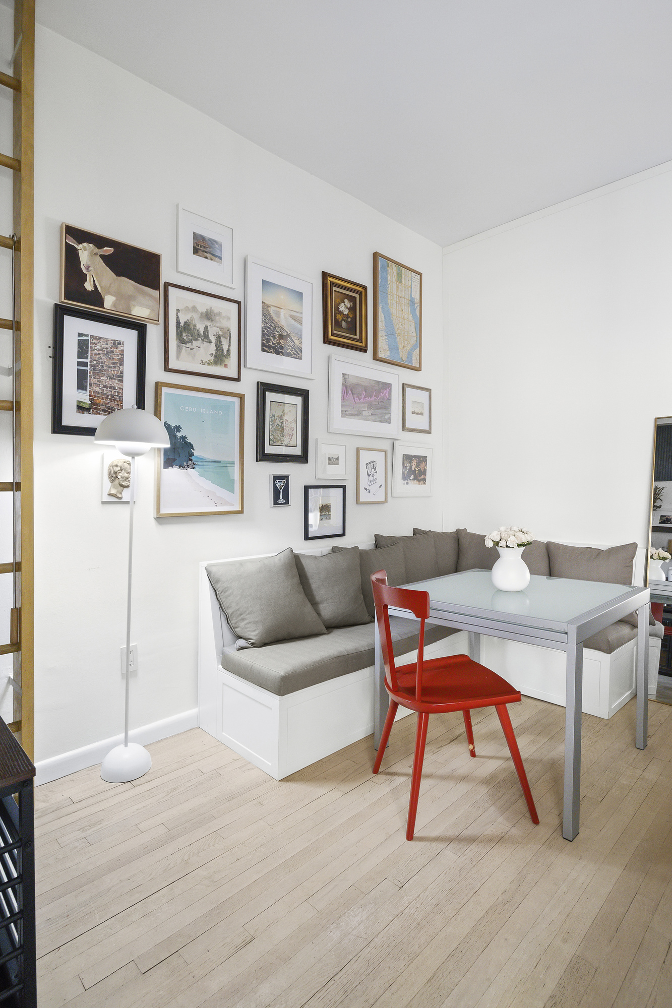 19 West 85th Street, Unit 3B Manhattan, NY 10024 - Photo 6 of 12 a living room with furniture and a wooden floor