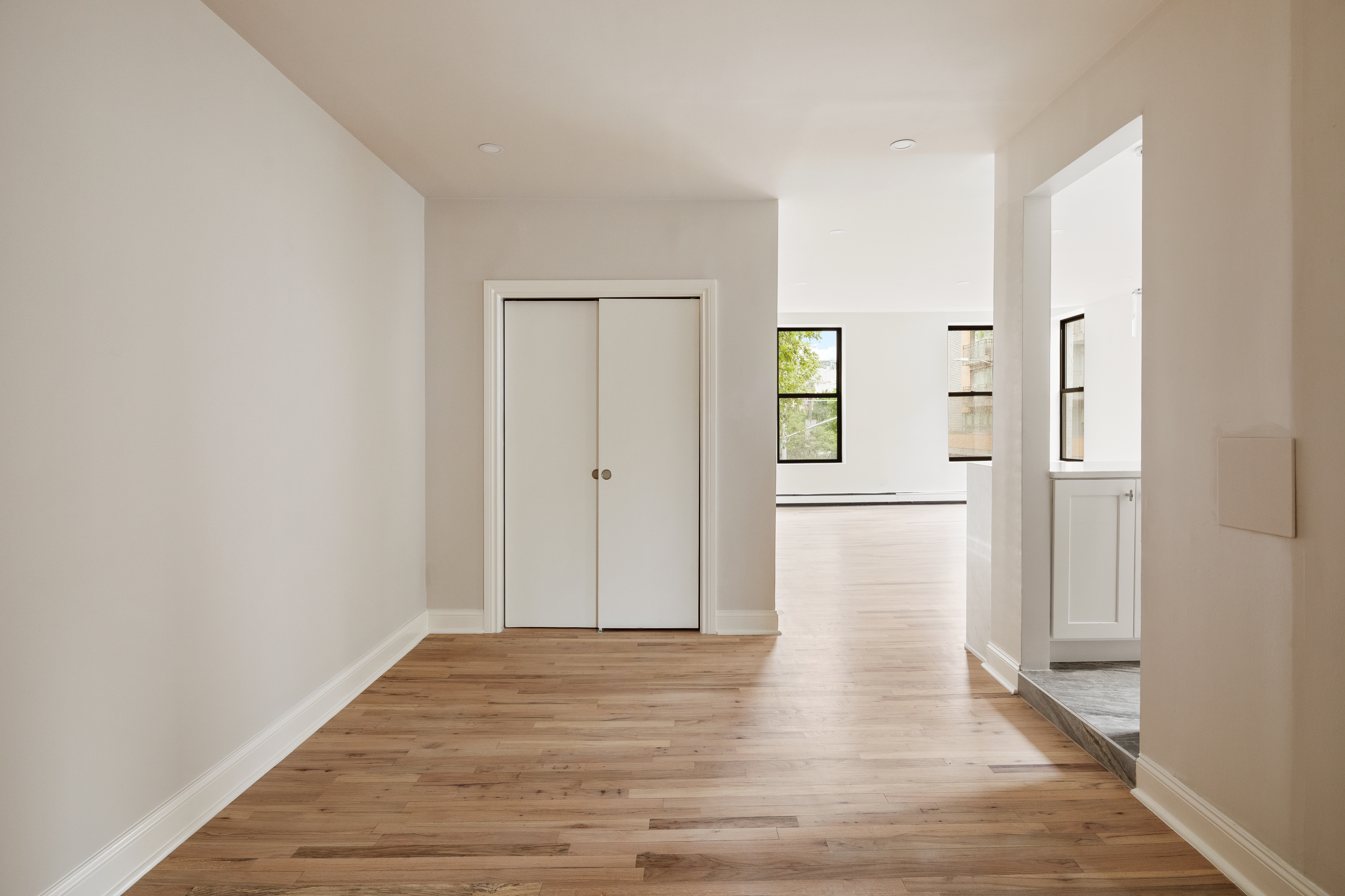 544 Court Street, Unit 2 Brooklyn, NY 11231 - Photo 4 of 9 a view of a livingroom with wooden floor