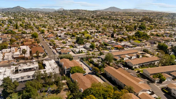 a view of houses with outdoor space