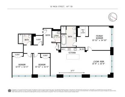 $2,900,000 | 30 Main Street, Unit 5B | DUMBO