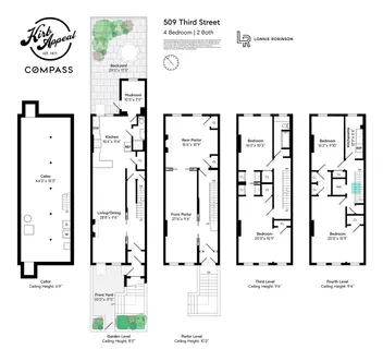 $4,500,000 | 509 3rd Street | Park Slope
