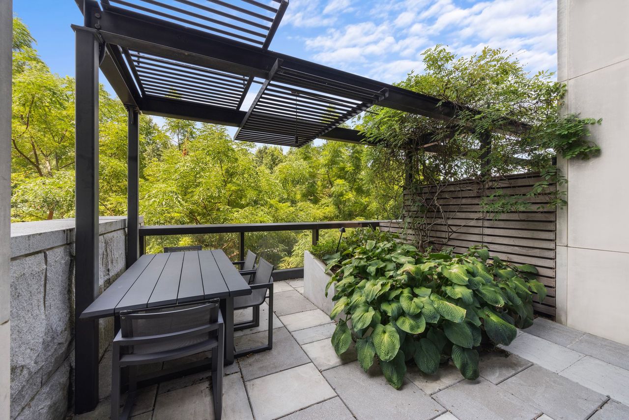 90 Furman Street, Unit N208 Brooklyn, NY 11201 - Photo 2 of 23 a view of a two chairs in the patio