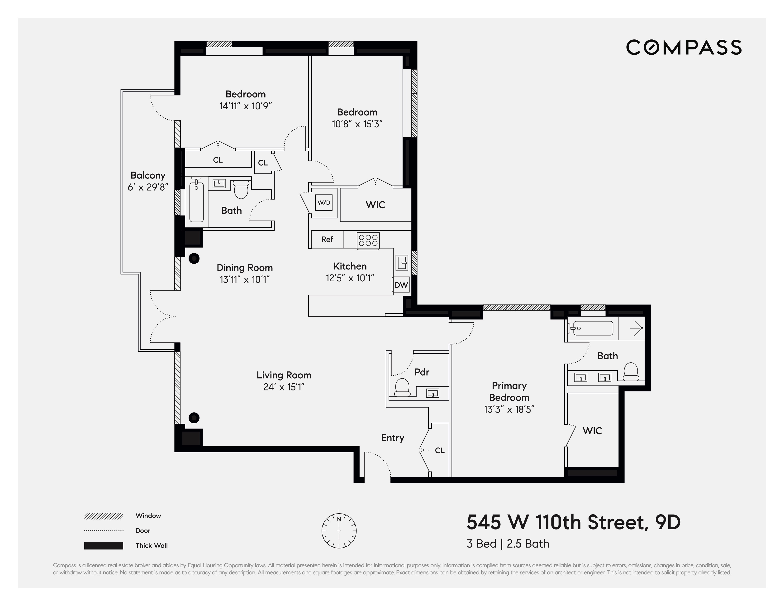 545 West 110th Street, Unit 9D Manhattan, NY 10025 - Photo 17 of 17