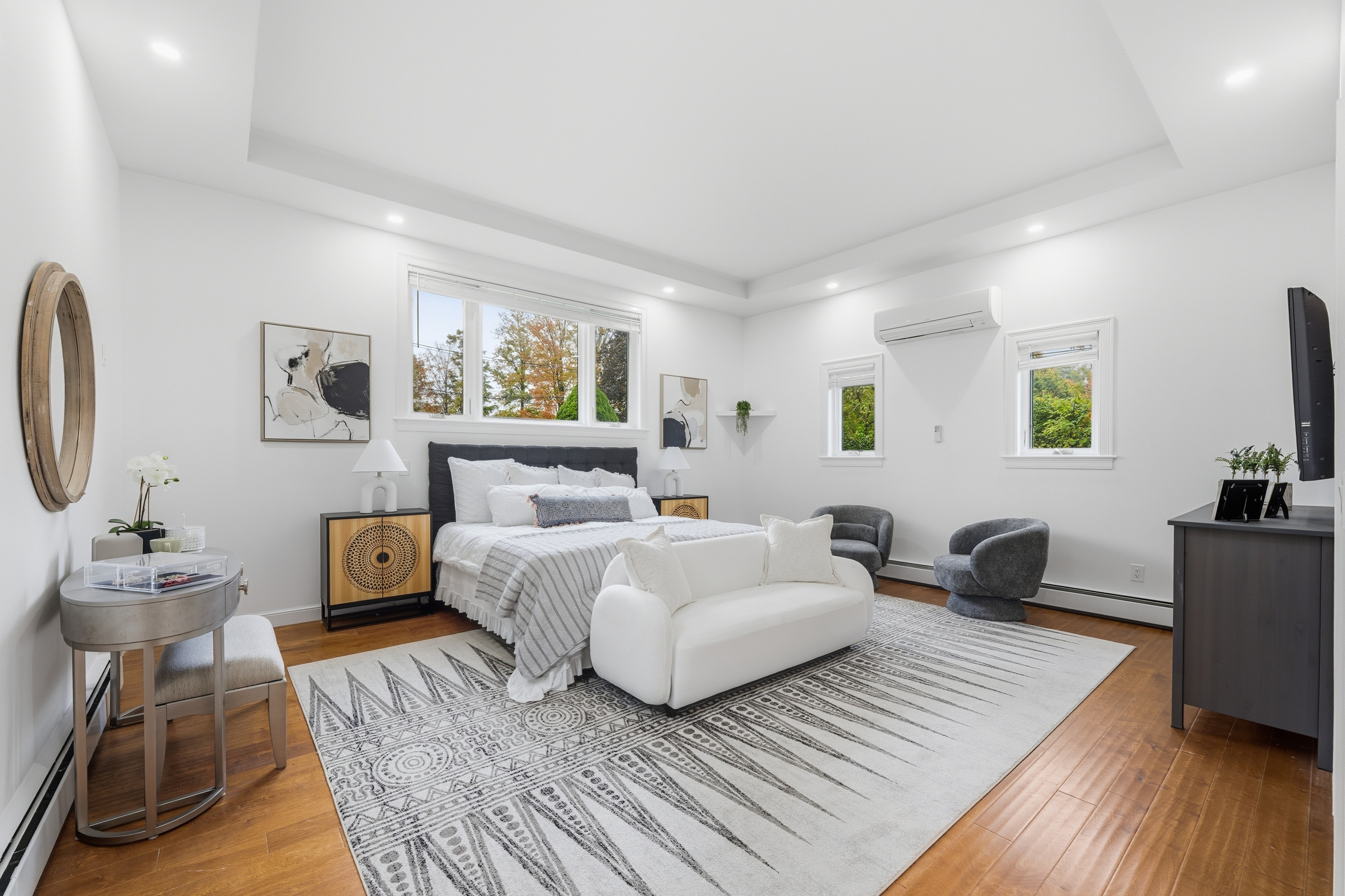 6 Lynbrook Road Southborough, MA 01772 - Photo 25 of 84 a bedroom with a bed a couch and a window