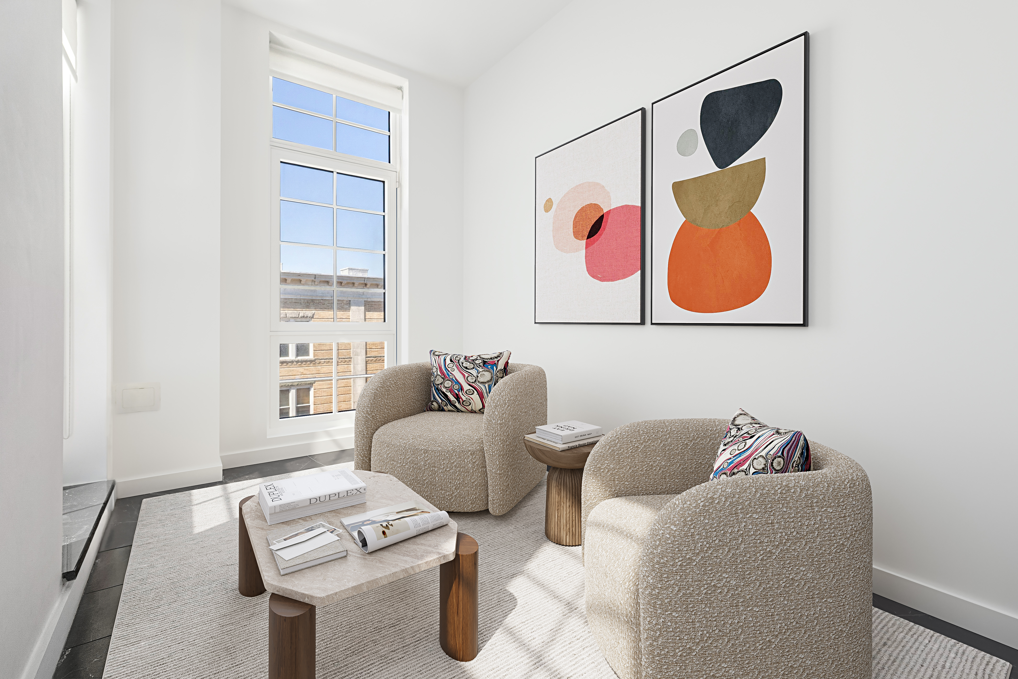 278 Nassau Avenue, Unit 2B Brooklyn, NY 11222 - Photo 10 of 18 a living room with furniture and a window
